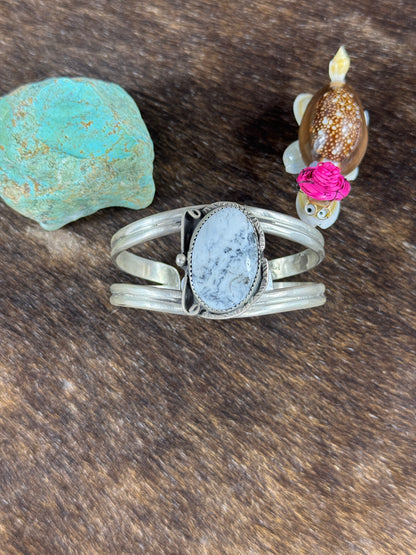 White Buffalo Cuff