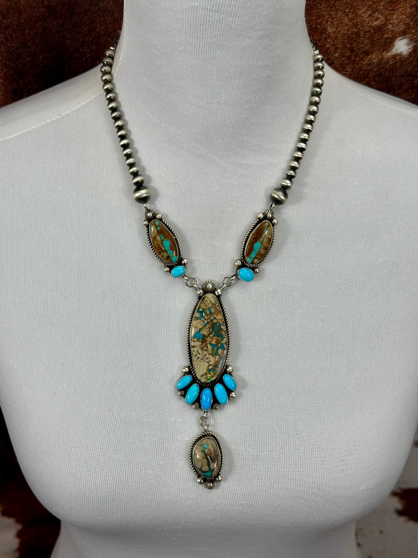 Royston Ribbon Sterling Silver Lariat