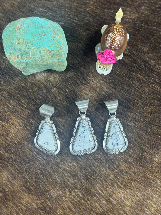 White Buffalo Pendant