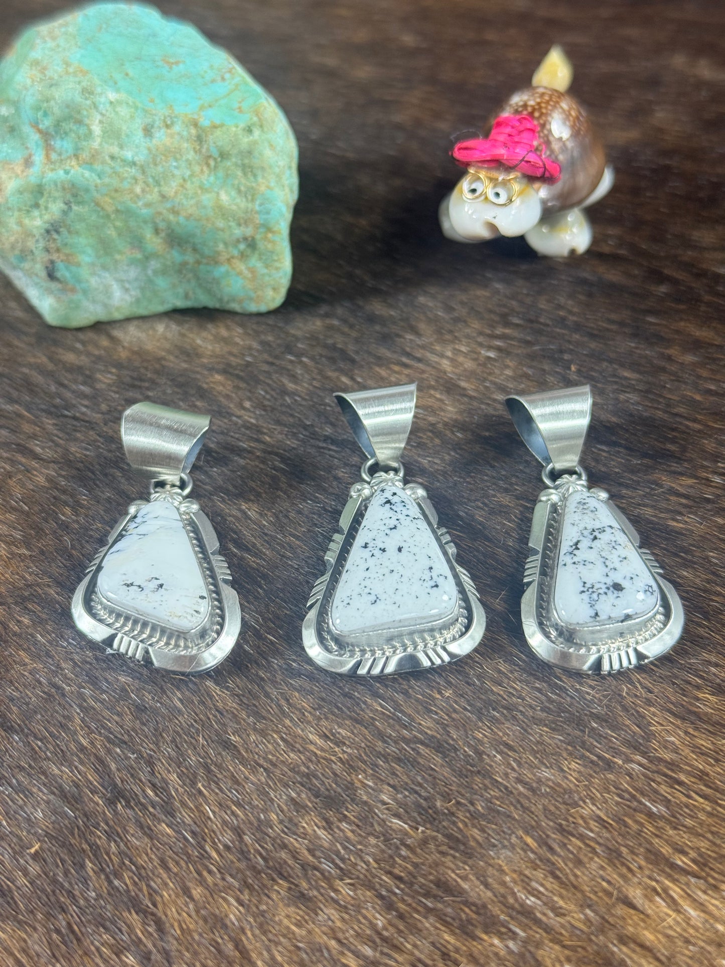 White Buffalo Pendant