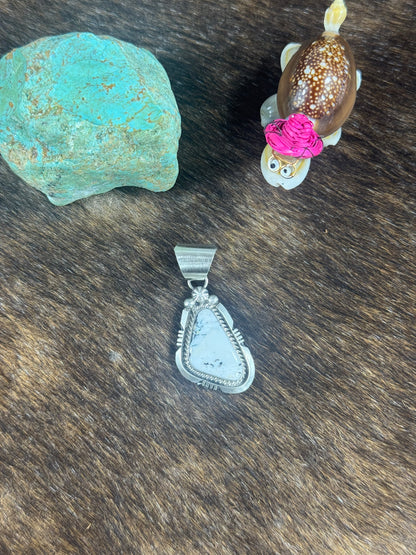 White Buffalo Pendant