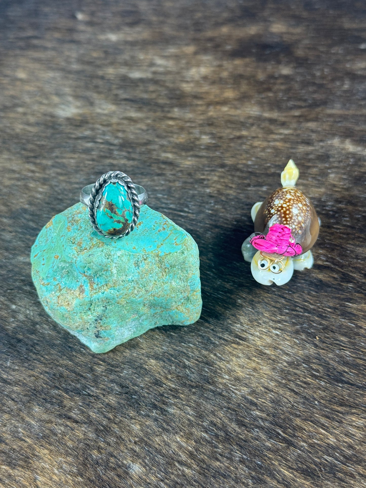 High Grade Kingman Turquoise Ring