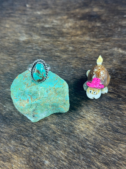 High Grade Kingman Turquoise Ring