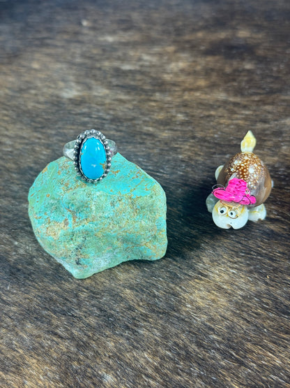High Grade Kingman Turquoise Ring