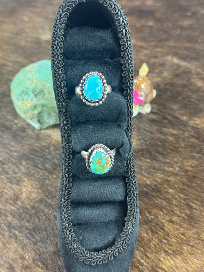 High Grade Kingman Turquoise Ring