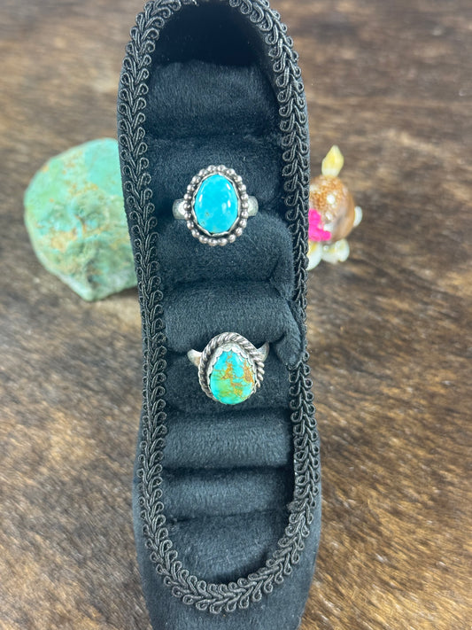 High Grade Kingman Turquoise Ring