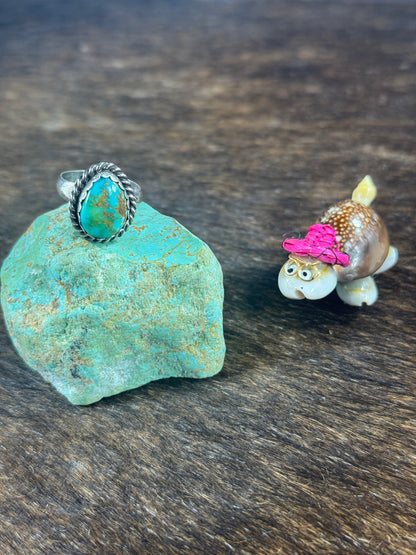 High Grade Kingman Turquoise Ring