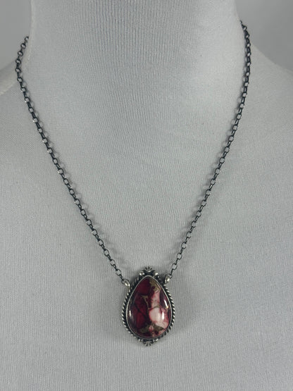 Dalia Rose Fixed Pendant Necklace