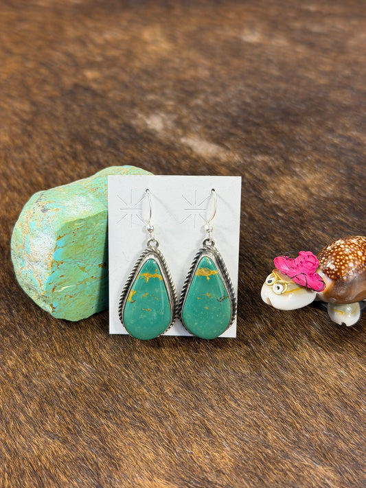 Royston Turquoise Dangle Earrings