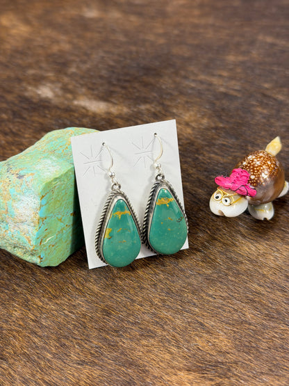 Royston Turquoise Dangle Earrings