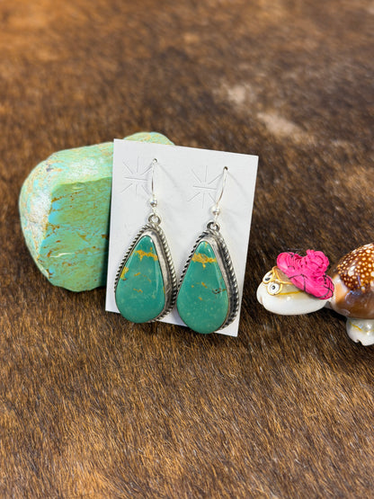 Royston Turquoise Dangle Earrings