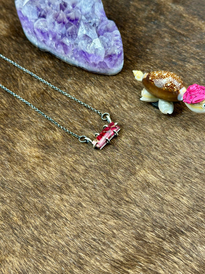 Dahlia Rose Sterling Silver Waterproof Bar