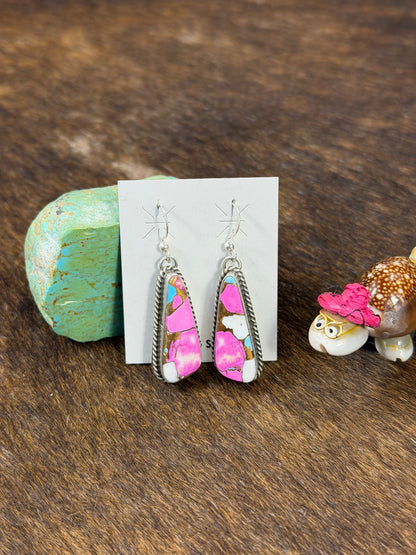 Cotton Candy Dangle Earrings