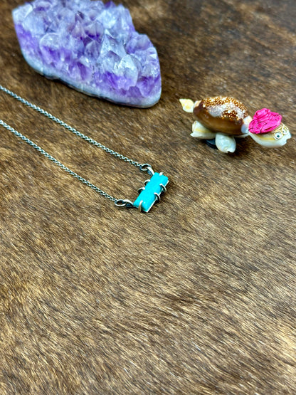 Kingman Turquoise Sterling Silver Waterproof Bar