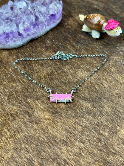 Cotton Candy Sterling Silver Waterproof Bar