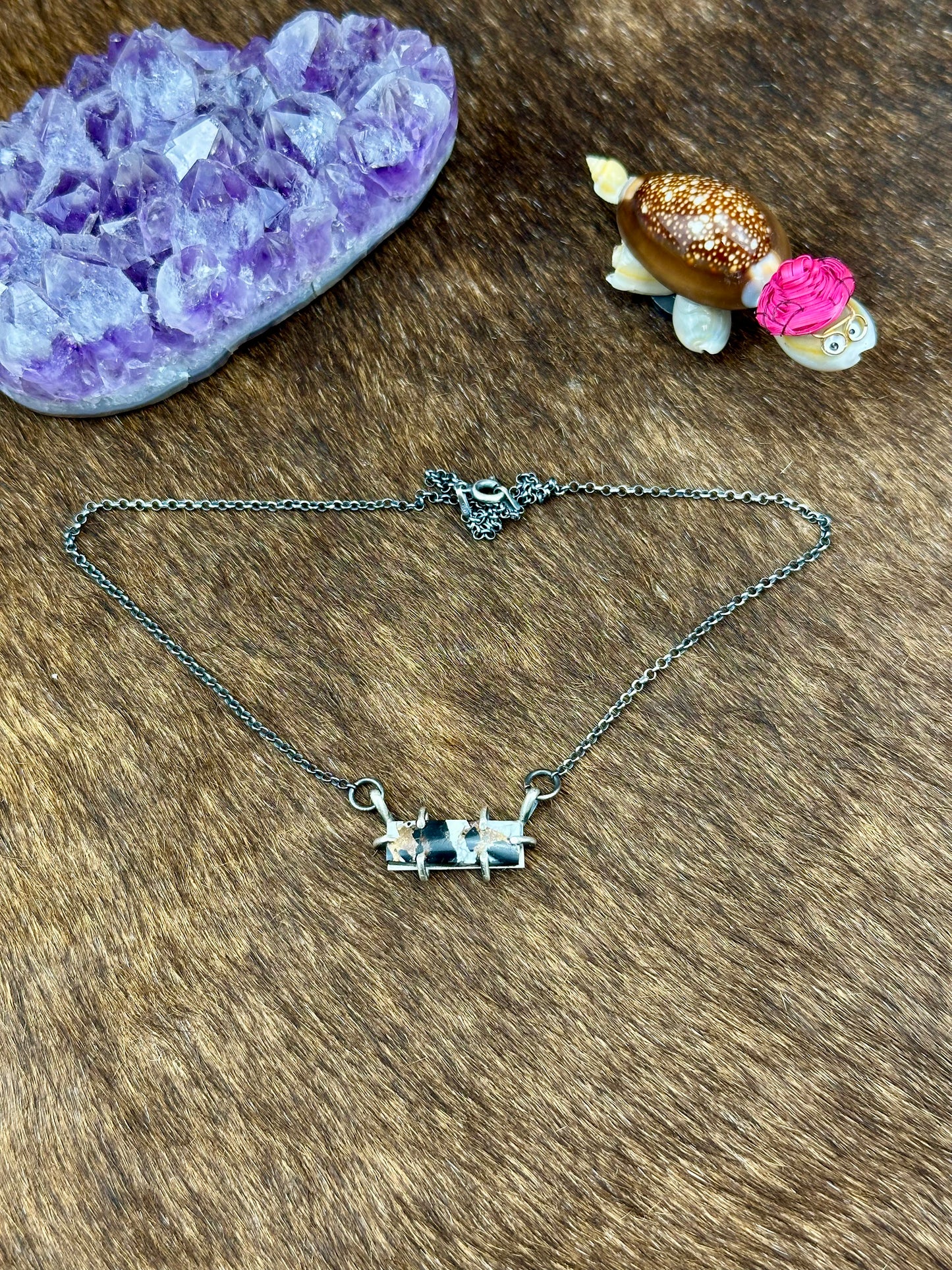 White Bronze Sterling Silver Waterproof Bar