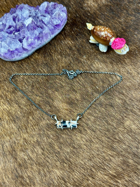 White Bronze Sterling Silver Waterproof Bar