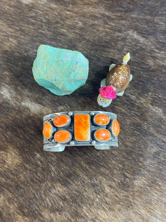 Orange Spiny Cuff