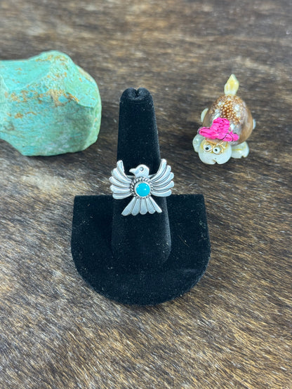 DELAYNE REEVES Kingman Thunderbird Ring (Size 8)