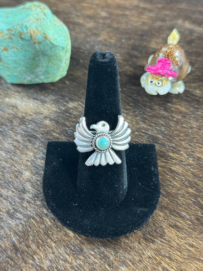 DELAYNE REEVES Kingman Thunderbird Ring (Size 8)