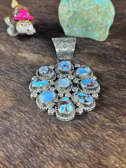 Golden Hill Cluster Pendant