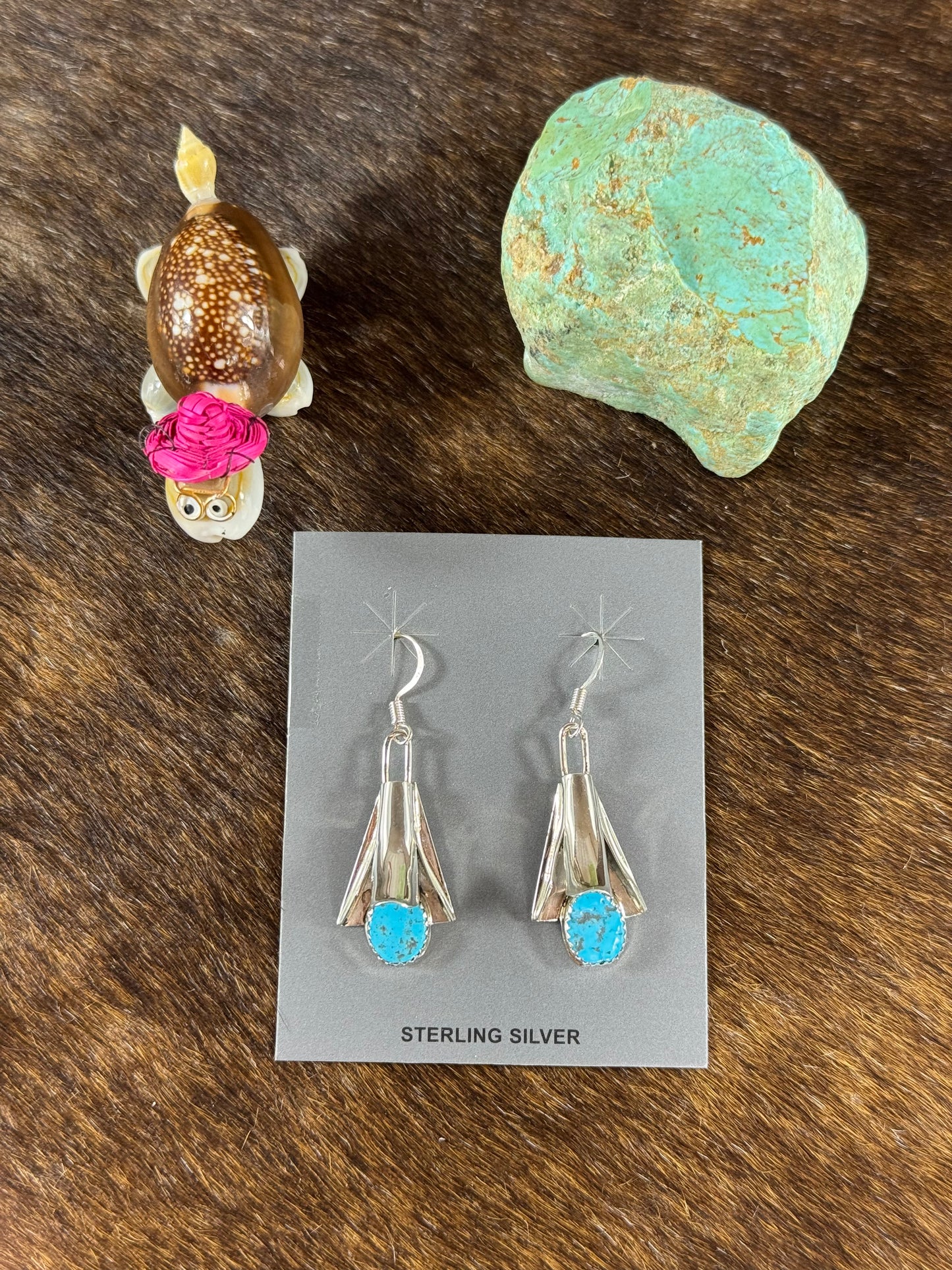 Sleeping Beauty Cone Earring