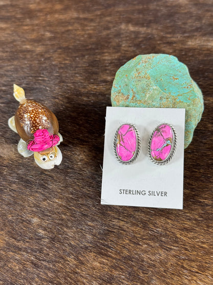 Cotton Candy Stud Earring