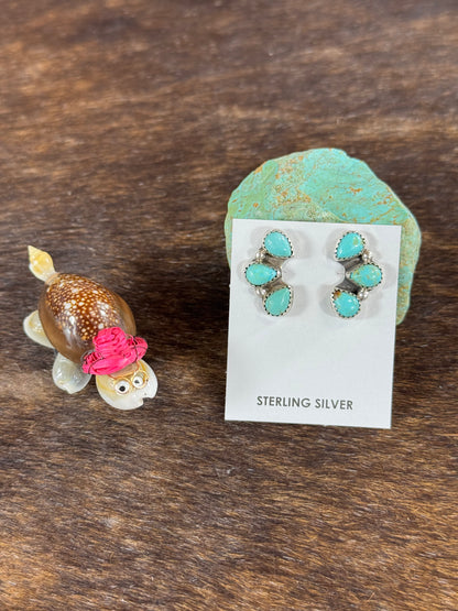 Kingman Half Cluster Earring