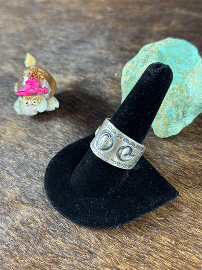 Sterling Silver Stamp Ring