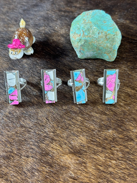 Cotton Candy Bar Ring