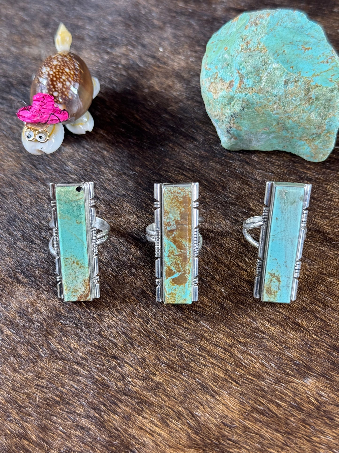 Kingman Turquoise Bar Ring