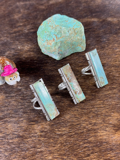 Kingman Turquoise Bar Ring