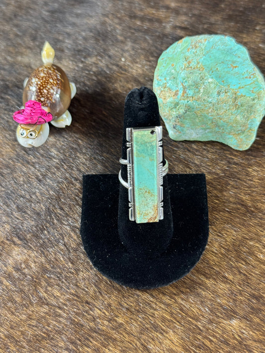 Kingman Turquoise Bar Ring
