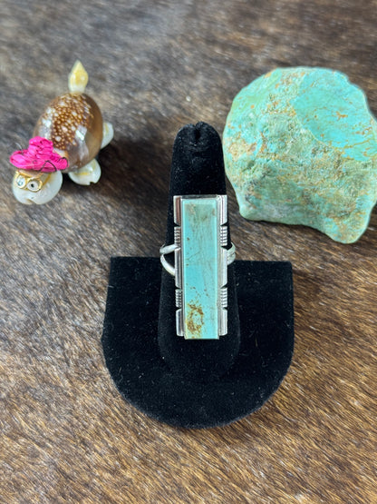 Kingman Turquoise Bar Ring