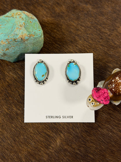 Sonoran Gold Oval Earring