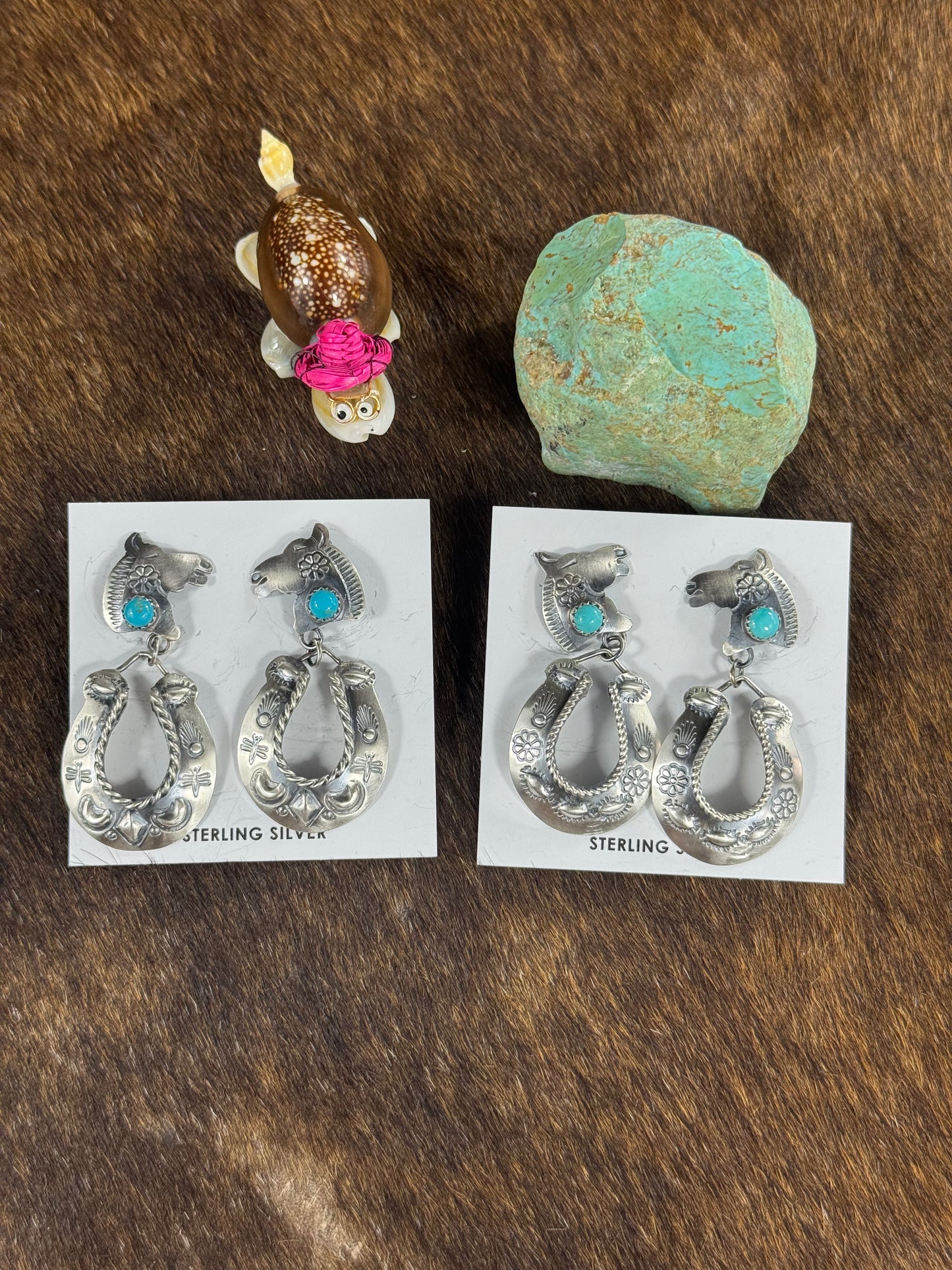 Kingman Horse Earring