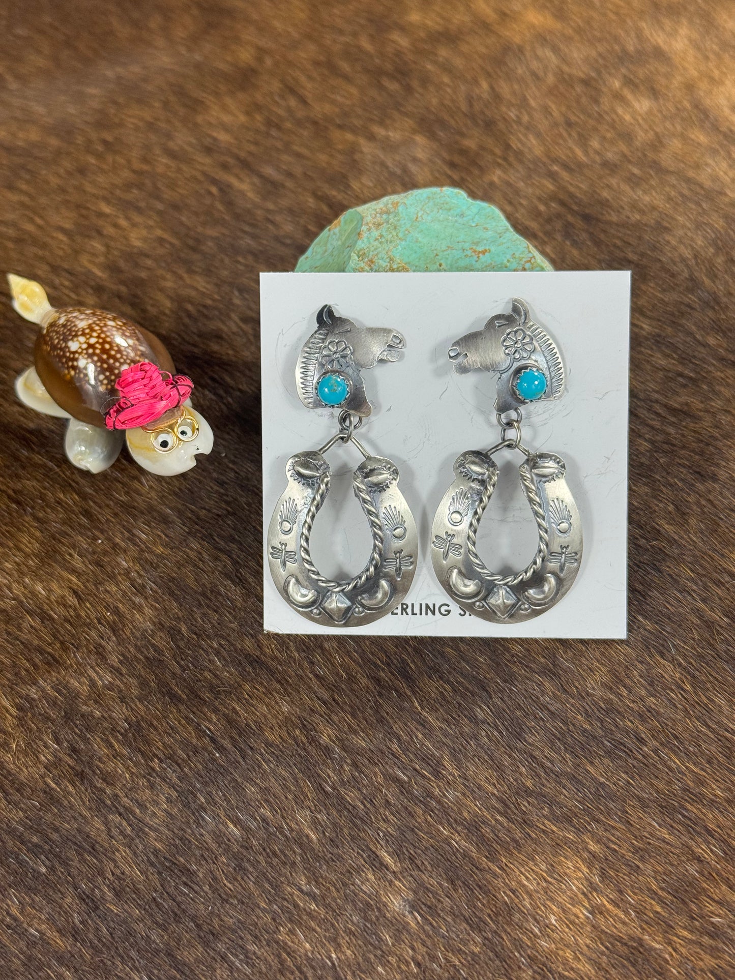 Kingman Horse Earring