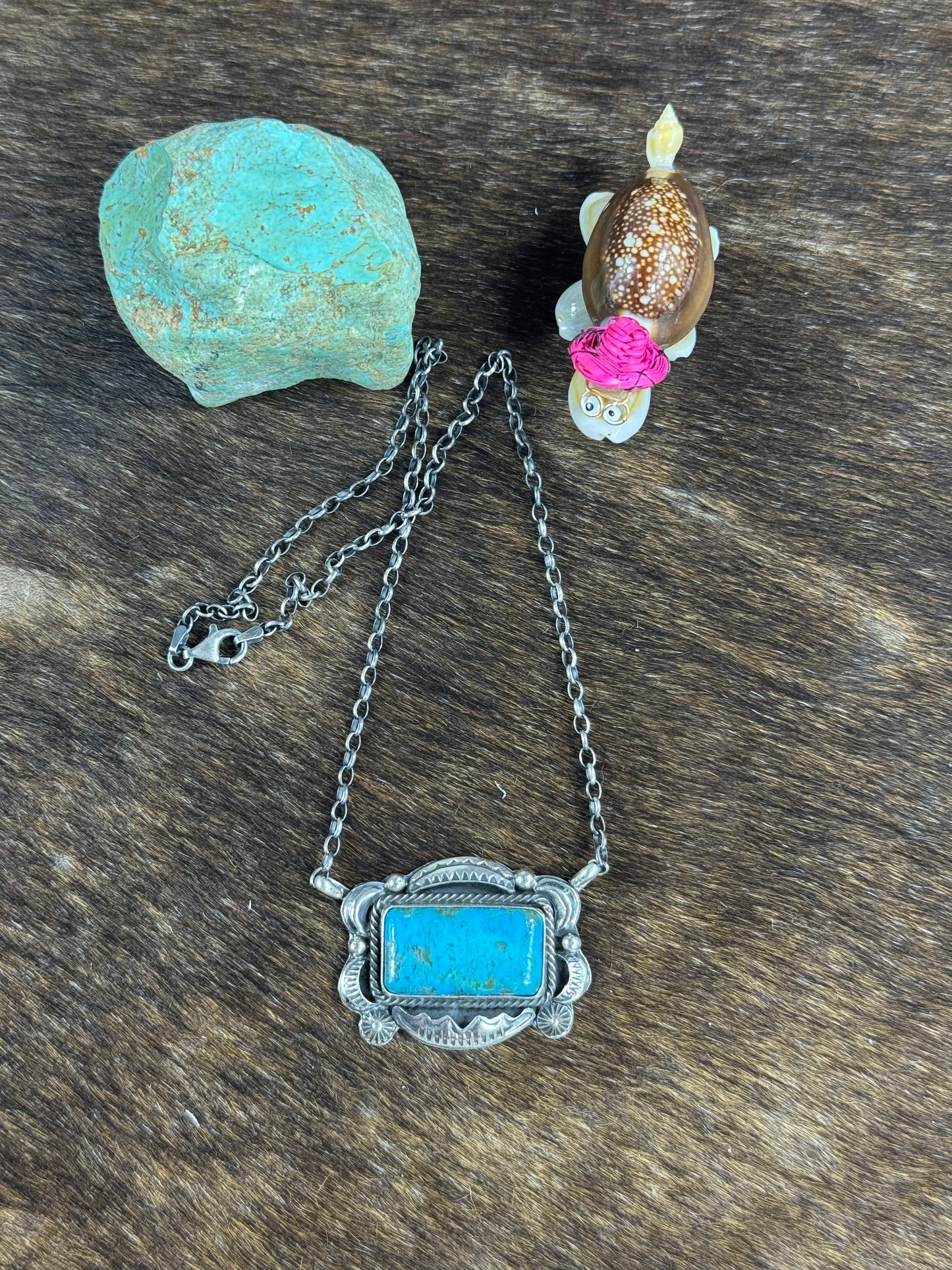 Kingman Turquoise Necklace