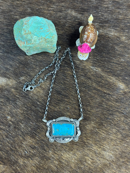 Kingman Turquoise Necklace