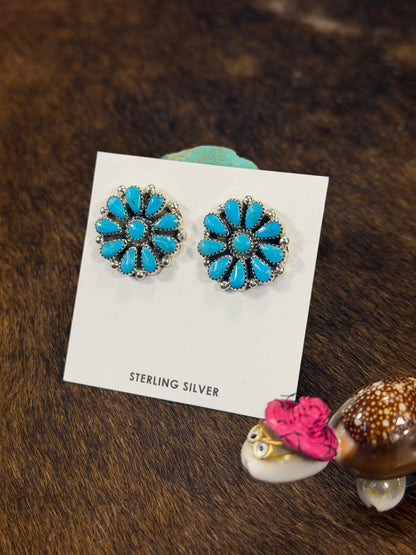 Kingman cluster Flower Earring