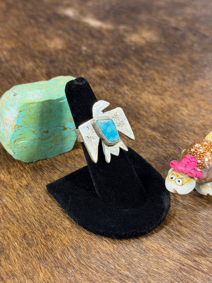 Kingman Thunderbird Ring
