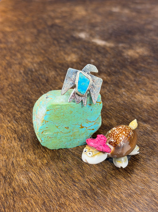 Kingman Thunderbird Ring