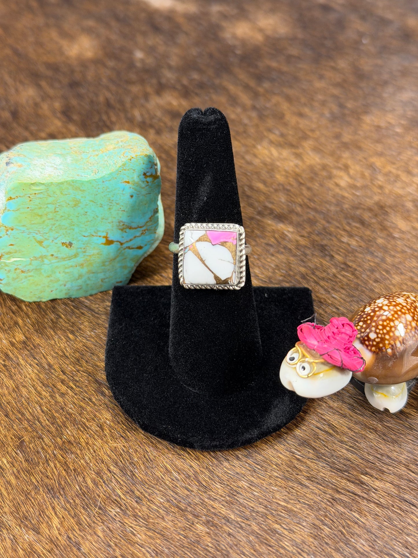 Cotton Candy Square Ring