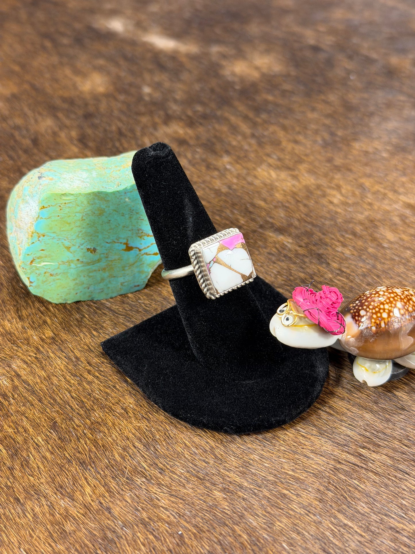 Cotton Candy Square Ring