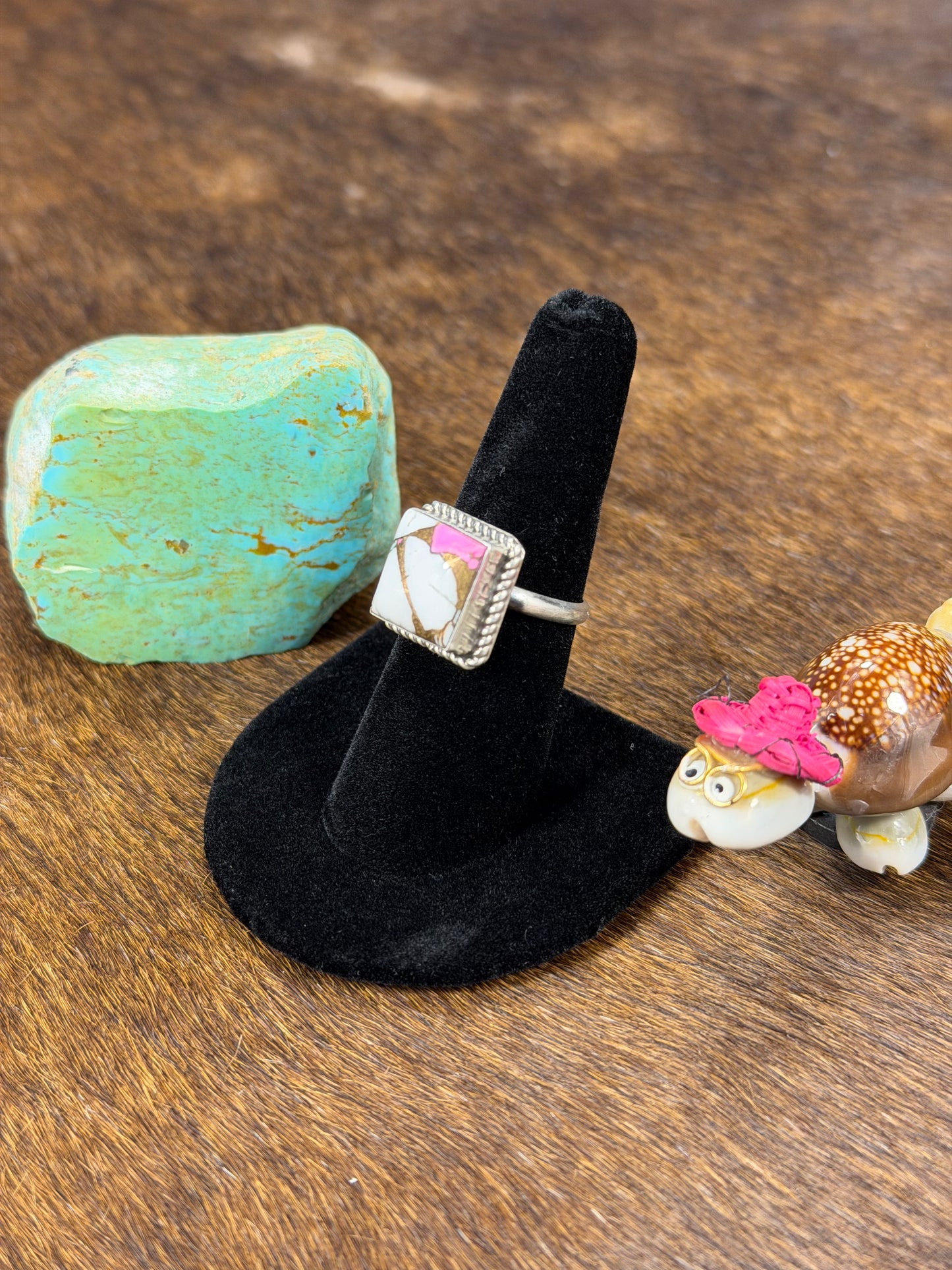 Cotton Candy Square Ring