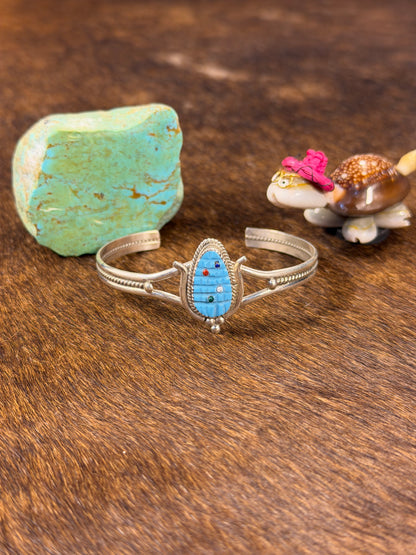 Zuni Turquoise Corn bracelet