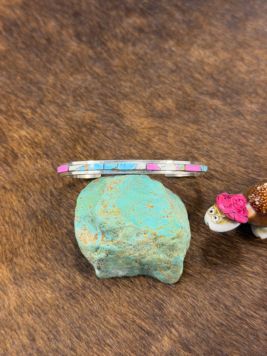 Cotton Candy Inlay Bracelet