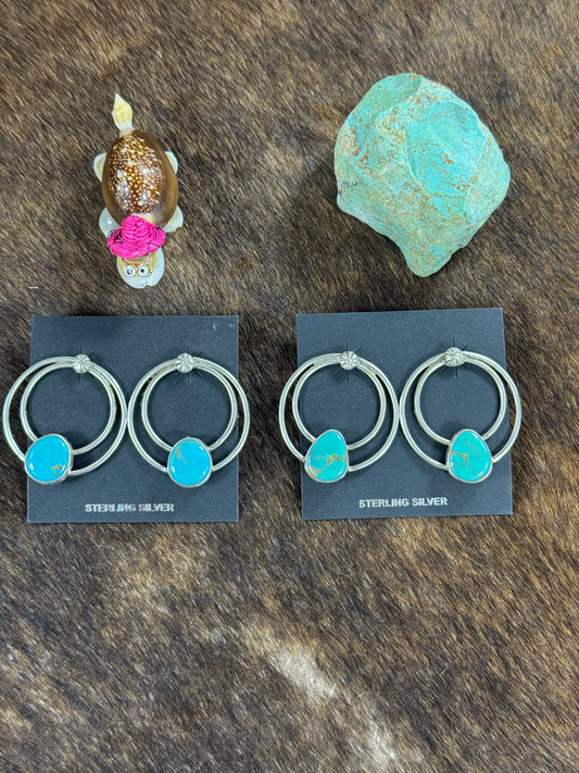 Kingman Hoop Earring