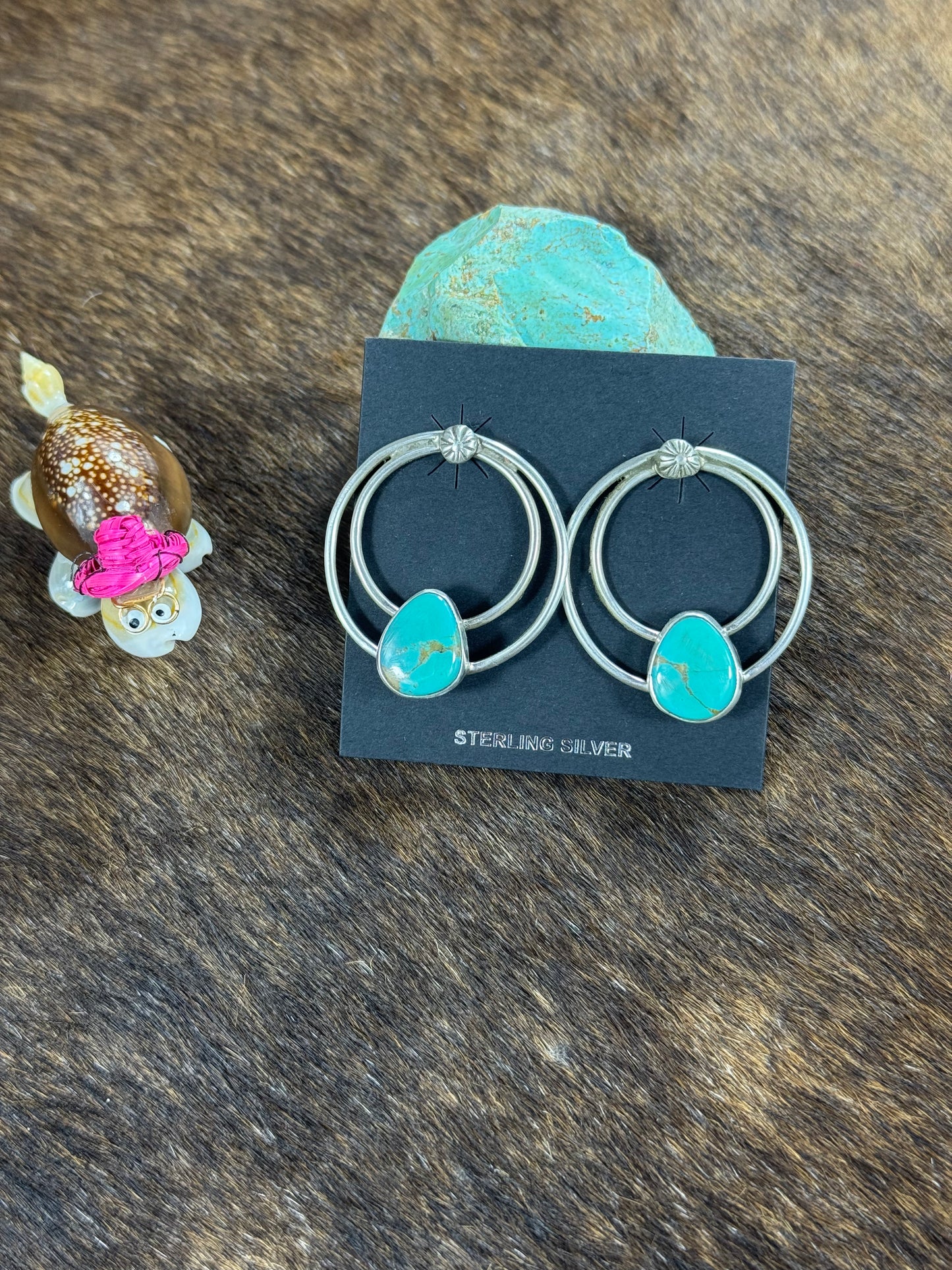 Kingman Hoop Earring