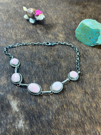 Pink Conch Choker Necklace
